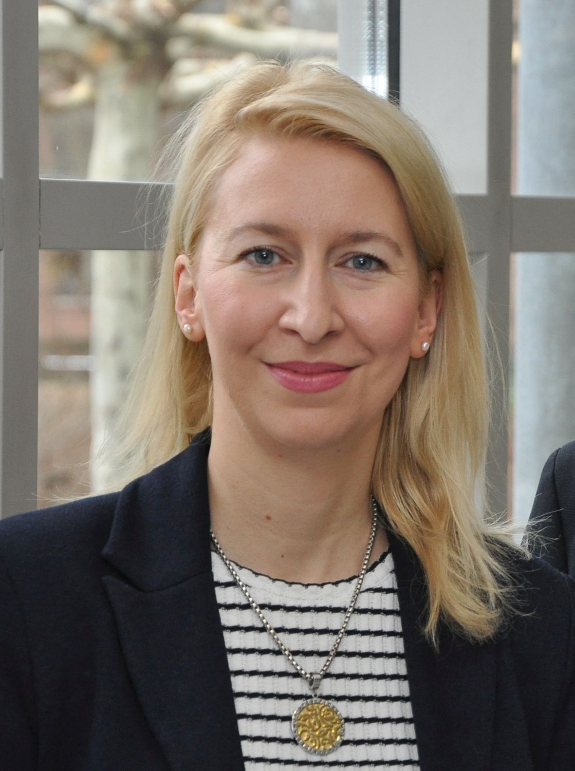Die Gleichstellungsbeauftragte und Beauftragte für Chancengleichheit des Kreises Kleve, Sandra Poschlod-Grause, informiert zum Thema „Beruflicher Wiedereinstieg“.