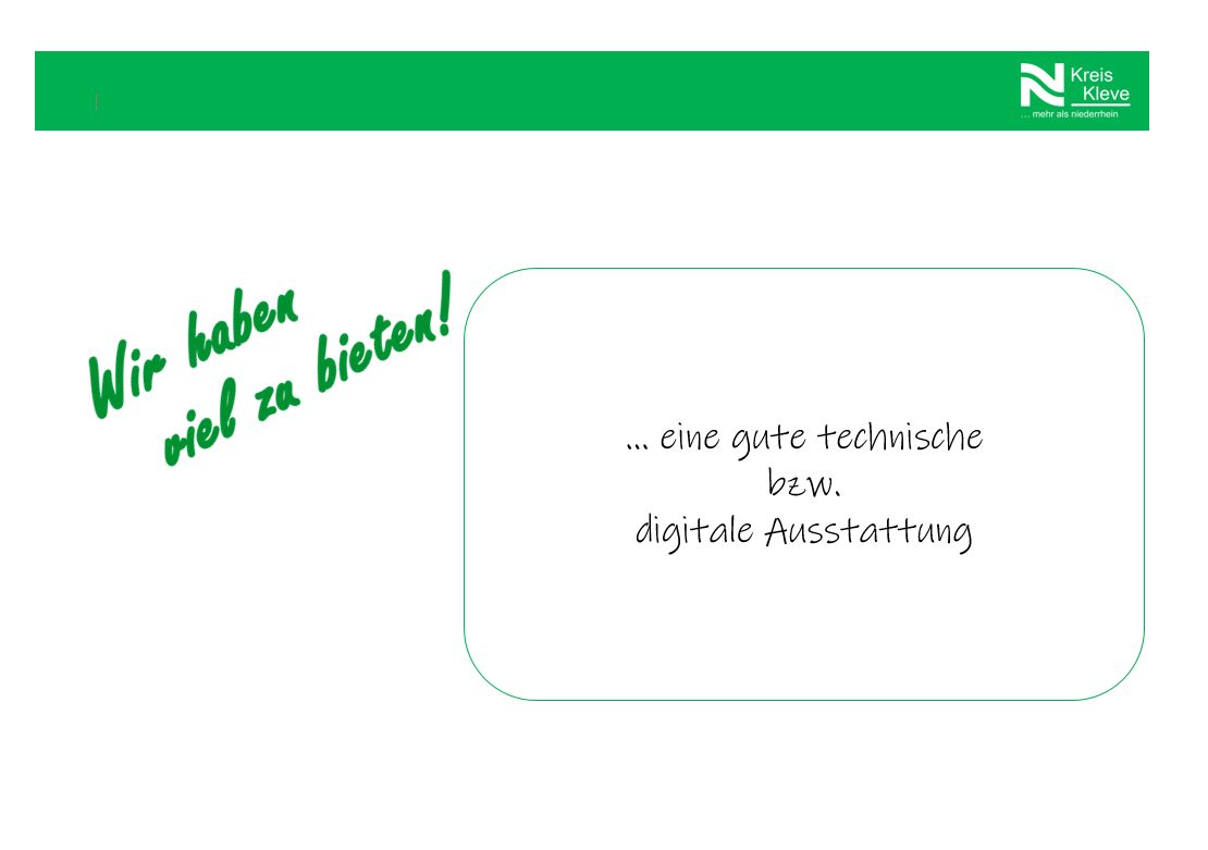 Wir haben viel zu bieten - Textbox Laptop